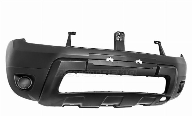 3 689 р. Бампер передний (под ПТФ) SAT  Renault Duster  HS (2010-2015) дорестайлинг (неокрашенный)  с доставкой в г. Кемерово