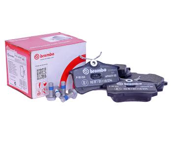 1 639 р. Колодки тормозные VW AUDI SEAT SKODA задние (4шт.) (Исп.Textar 2355402) BREMBO  с доставкой в г. Кемерово. Увеличить фотографию 1