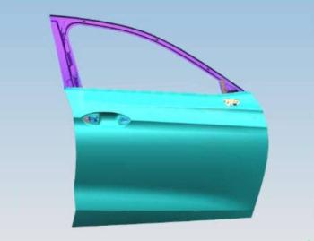 Дверь передняя правая DAR Chery Arrizo 8 (2022-2025)