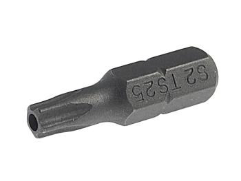 Бита TORX TS25Hх25мм 14" 5-ти гранная с отверстием JTC