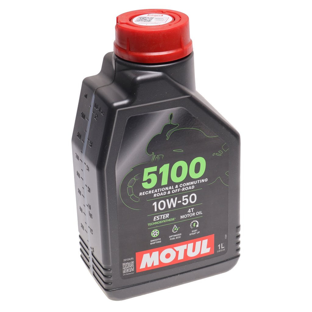 1 299 р. Масло моторное для 4-х тактных двигателей 5100 ESTER 4T 10W50 псинт.1л MOTUL  с доставкой в г. Кемерово
