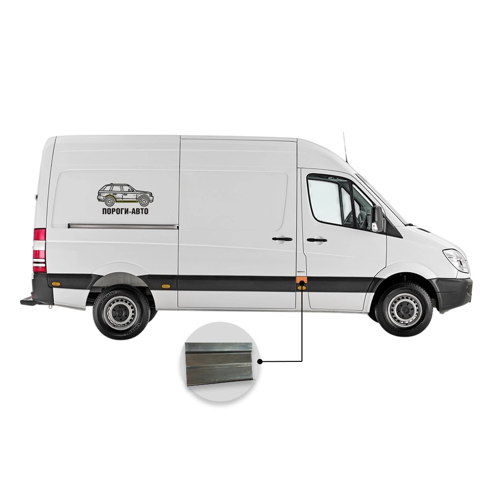 559 р. Вставка под молдинг кармана после пассажирской двери верхняя Volkswagen Crafter mini  с доставкой в г. Кемерово