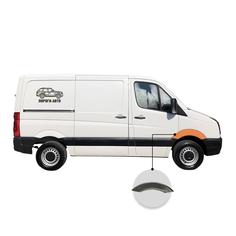 2 199 р. Арка переднего правого крыла Mercedes Sprinter 906 super mini (Арка переднего правого крыла Mercedes Sprinter 906 super mini)  с доставкой в г. Кемерово