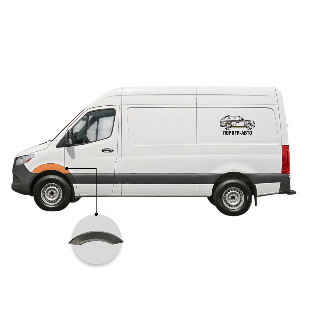 2 199 р. Арка переднего левого крыла Volkswagen Crafter mini (Арка переднего левого крыла Volkswagen Crafter mini)  с доставкой в г. Кемерово