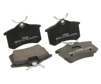 1 199 р. Колодки тормозные VW Golf (95-) AUDI A4 (01-) PEUGEOT 307 (01-) задние (4шт.) FRIXA  с доставкой в г. Кемерово. Увеличить фотографию 1
