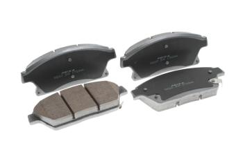 2 799 р. Колодки тормозные CHEVROLET Cruze (09-),Orlando (11-) OPEL Astra J передние (4шт.) (16") FRIXA  с доставкой в г. Кемерово. Увеличить фотографию 1
