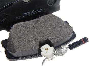 1 229 р. Колодки тормозные MERCEDES E (W124) (93-95) передние (4шт.) (с датчиком) FRIXA  с доставкой в г. Кемерово. Увеличить фотографию 2