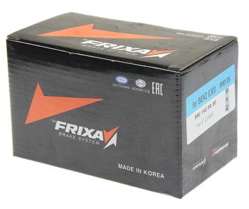1 229 р. Колодки тормозные MERCEDES E (W124) (93-95) передние (4шт.) (с датчиком) FRIXA  с доставкой в г. Кемерово. Увеличить фотографию 3