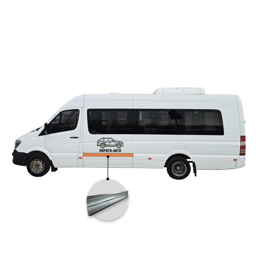 2 269 р. Вставка под молдинг борта верхняя Mercedes Sprinter 906 maxi long  с доставкой в г. Кемерово