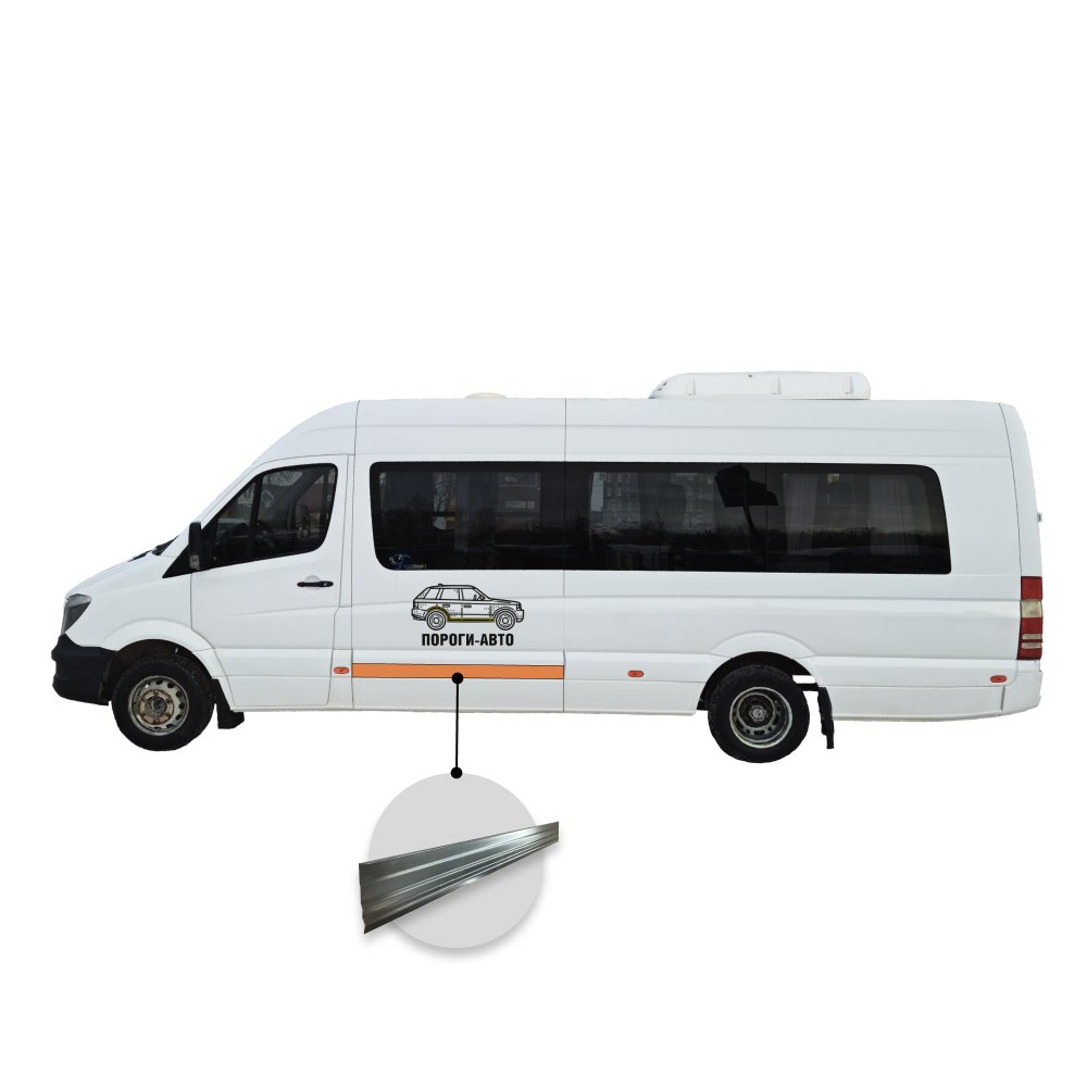 2 269 р. Вставка под молдинг борта нижняя Volkswagen Crafter maxi long  с доставкой в г. Кемерово