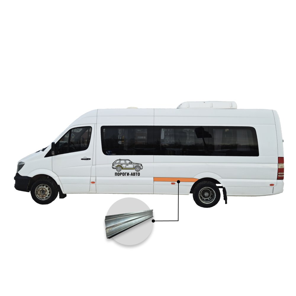 2 269 р. Вставка под молдинг кармана перед задним левым колесом верхняя Volkswagen Crafter maxi long  с доставкой в г. Кемерово