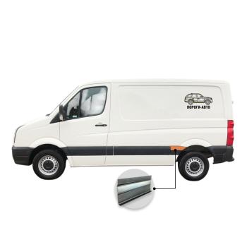 Вставка под молдинг кармана перед задним левым колесом верхняя Volkswagen Crafter super mini