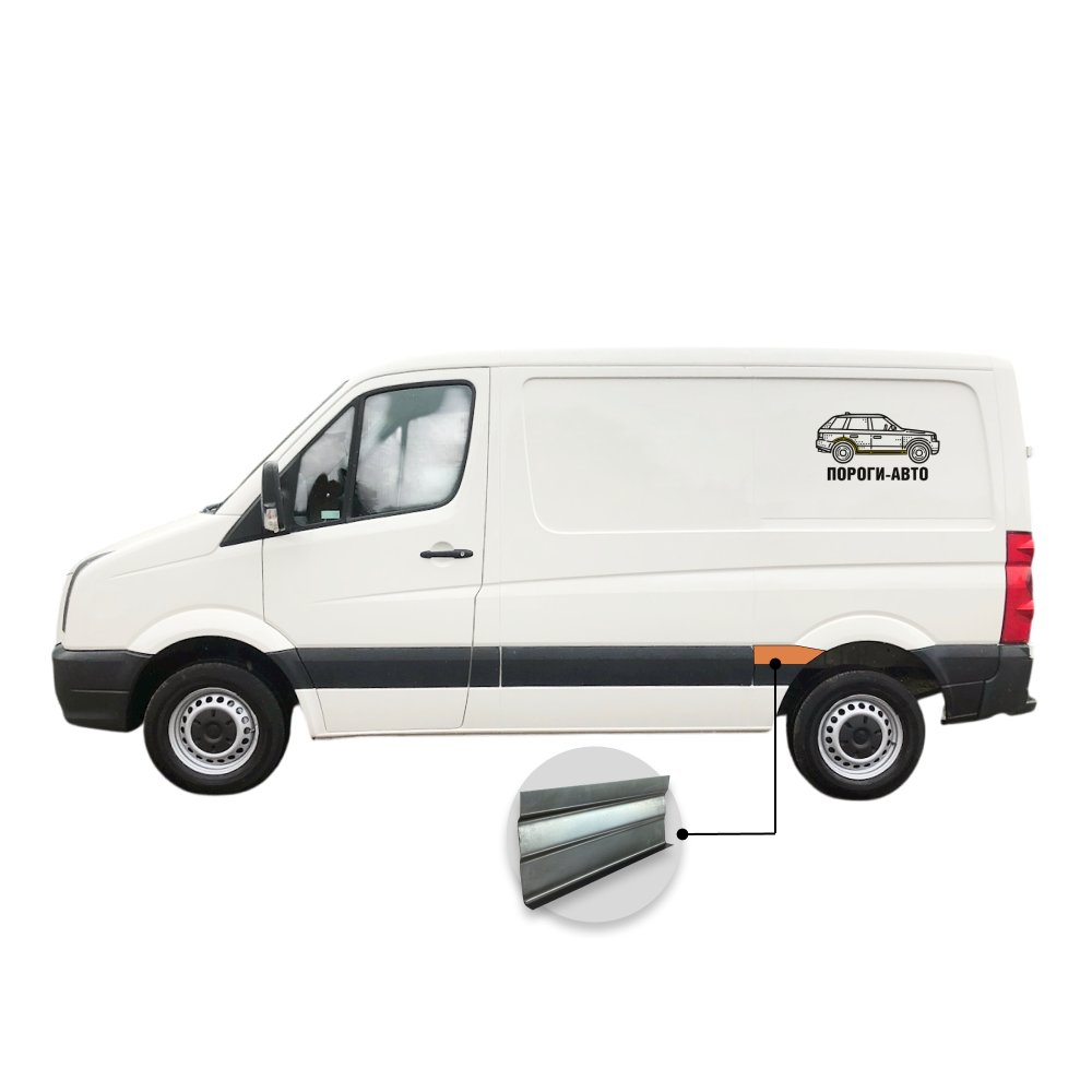 2 269 р. Вставка под молдинг кармана перед задним левым колесом верхняя Mercedes Sprinter 906 super mini  с доставкой в г. Кемерово