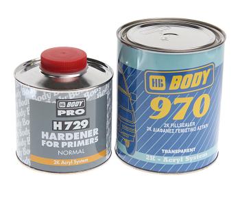 2 269 р. Грунт акриловый 970 FILLSEALER 2:1 1л BODY  с доставкой в г. Кемерово. Увеличить фотографию 1