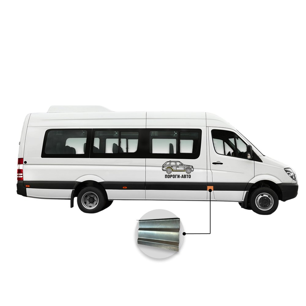 559 р. Вставка под молдинг кармана после пассажирской двери нижняя Volkswagen Crafter maxi long  с доставкой в г. Кемерово