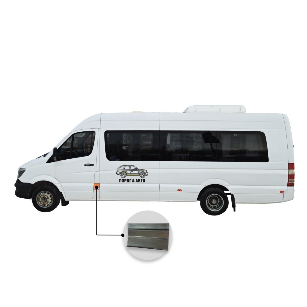 559 р. Вставка под молдинг кармана после водительской двери верхняя Mercedes Sprinter 906 maxi long  с доставкой в г. Кемерово