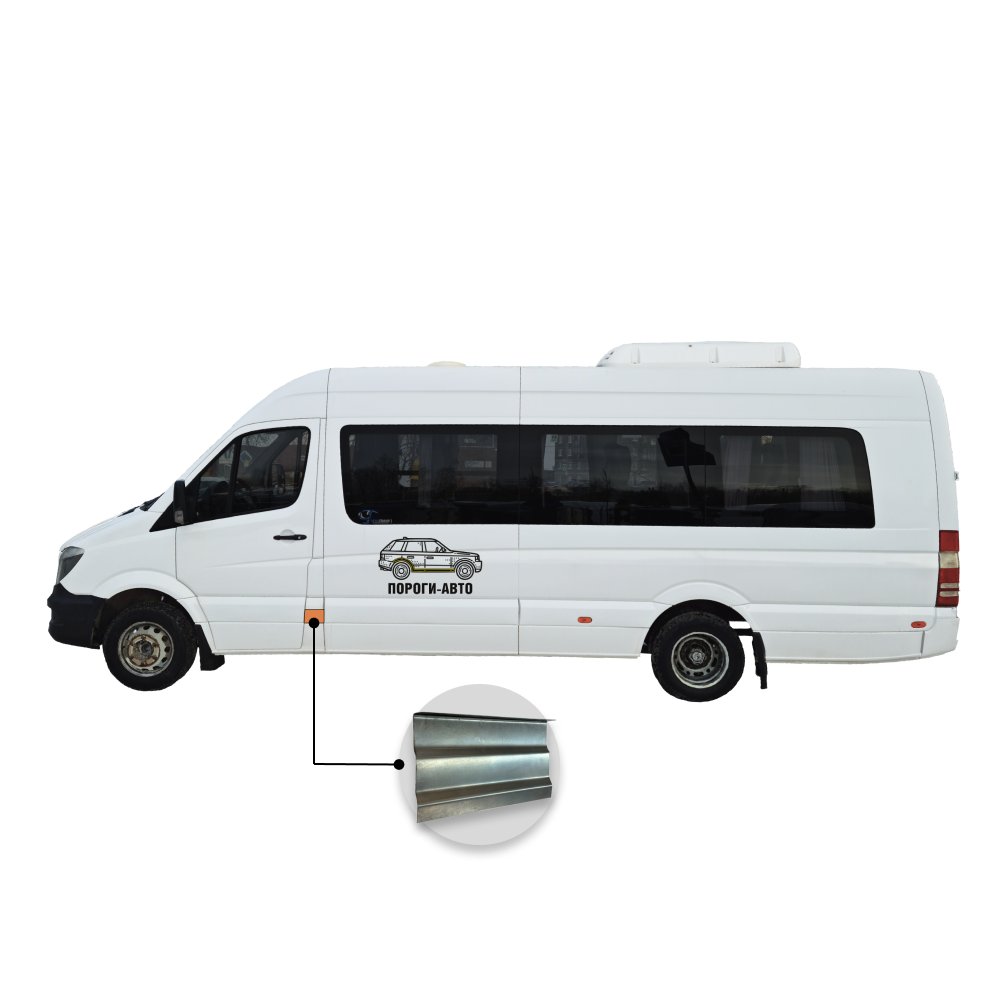 559 р. Вставка под молдинг кармана после водительской двери нижняя Volkswagen Crafter maxi long  с доставкой в г. Кемерово