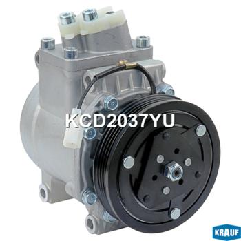 31 999 р. Компрессор CHEVROLET Aveo кондиционера KRAUF  с доставкой в г. Кемерово. Увеличить фотографию 1