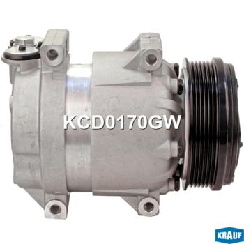 27 999 р. Компрессор CHEVROLET Aveo (02-) кондиционера KRAUF  с доставкой в г. Кемерово. Увеличить фотографию 5
