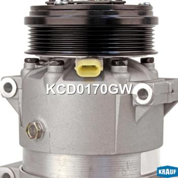 27 999 р. Компрессор CHEVROLET Aveo (02-) кондиционера KRAUF  с доставкой в г. Кемерово. Увеличить фотографию 8