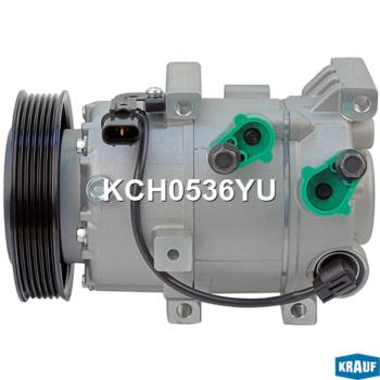 26 449 р. Компрессор KIA Ceed (12-) кондиционера KRAUF  с доставкой в г. Кемерово. Увеличить фотографию 3