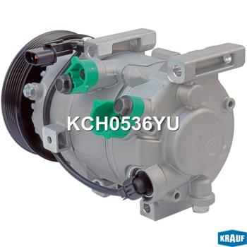 26 449 р. Компрессор KIA Ceed (12-) кондиционера KRAUF  с доставкой в г. Кемерово. Увеличить фотографию 2