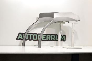 Комплект задних ремонтных арок AUTOFERRUM Mitsubishi Outlander  GF (2012-2014) дорестайлинг (холоднокатаная сталь 0,8 мм)