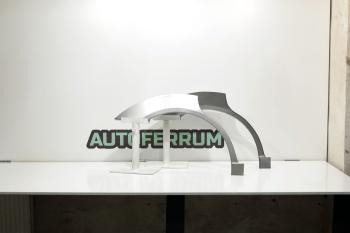 Комплект задних ремонтных арок AUTOFERRUM Ford Focus  1 (1998-2002) универсал дорестайлинг (холоднокатаная сталь 0,8 мм)