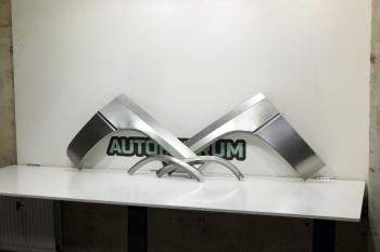 Комплект задних ремонтных арок AUTOFERRUM Chevrolet Tahoe GMT800 (2000-2006) (холоднокатаная сталь 0,8 мм)