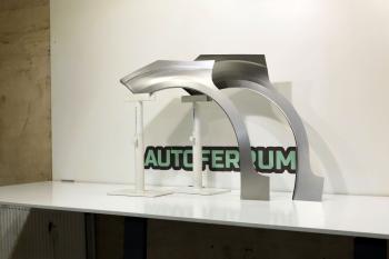 Комплект задних ремонтных арок AUTOFERRUM Ford Focus 2 хэтчбэк 5 дв. дорестайлинг (2004-2008) (холоднокатаная сталь 0,8 мм)