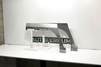 Комплект задних ремонтных арок AUTOFERRUM  KIA Carnival ( UP,CQ,  UP,GQ) (1998-2006) минивэн дорестайлинг, минивэн рестайлинг (холоднокатаная сталь 0,8 мм)