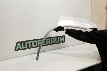 Левая арка ремонтная задняя AUTOFERRUM Nissan Murano 1 Z50 (2002-2009) (оцинкованная сталь 0,8 мм)