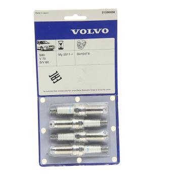 7 299 р. Свеча зажигания VOLVO S60,S80,V40,V60 комплект (4шт.) OE  с доставкой в г. Кемерово. Увеличить фотографию 1