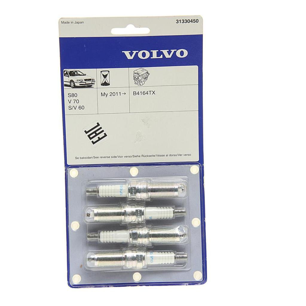 7 299 р. Свеча зажигания VOLVO S60,S80,V40,V60 комплект (4шт.) OE  с доставкой в г. Кемерово