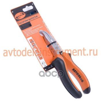 319 р. Пассатижи Удлиненные Загнутые 180 Мм Утконосы Автоdело (30419) АвтоDело арт. 30419  с доставкой в г. Кемерово. Увеличить фотографию 1