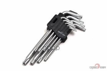 369 р. Набор Ключей Torx 9 Предметов T10-T50 Сервис Ключ (70675) СЕРВИС КЛЮЧ арт. 70675  с доставкой в г. Кемерово. Увеличить фотографию 1