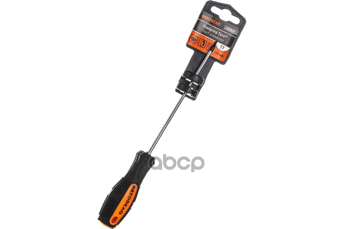 73 р. Отвертка Torx T 7  125 Мм Автоdело (30907) АвтоDело арт. 30907  с доставкой в г. Кемерово