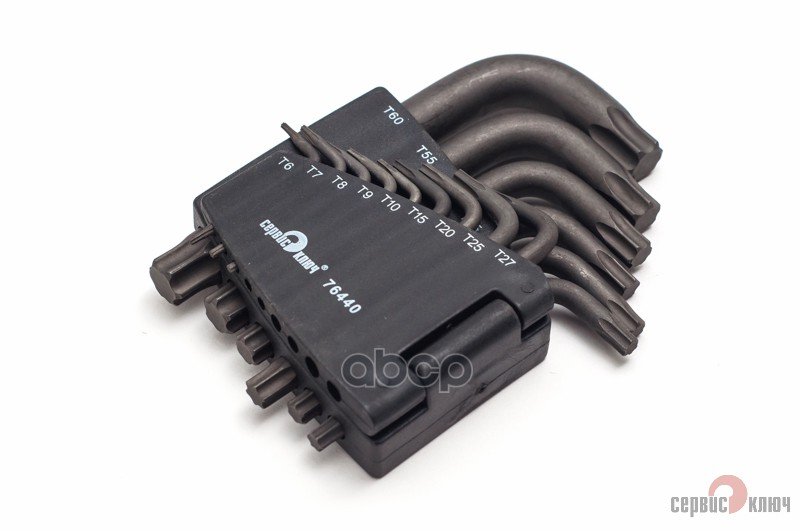 999 р. Набор Ключей Torx 15 Предметов T6-T60 Сервис Ключ (76440) СЕРВИС КЛЮЧ арт. 76440  с доставкой в г. Кемерово