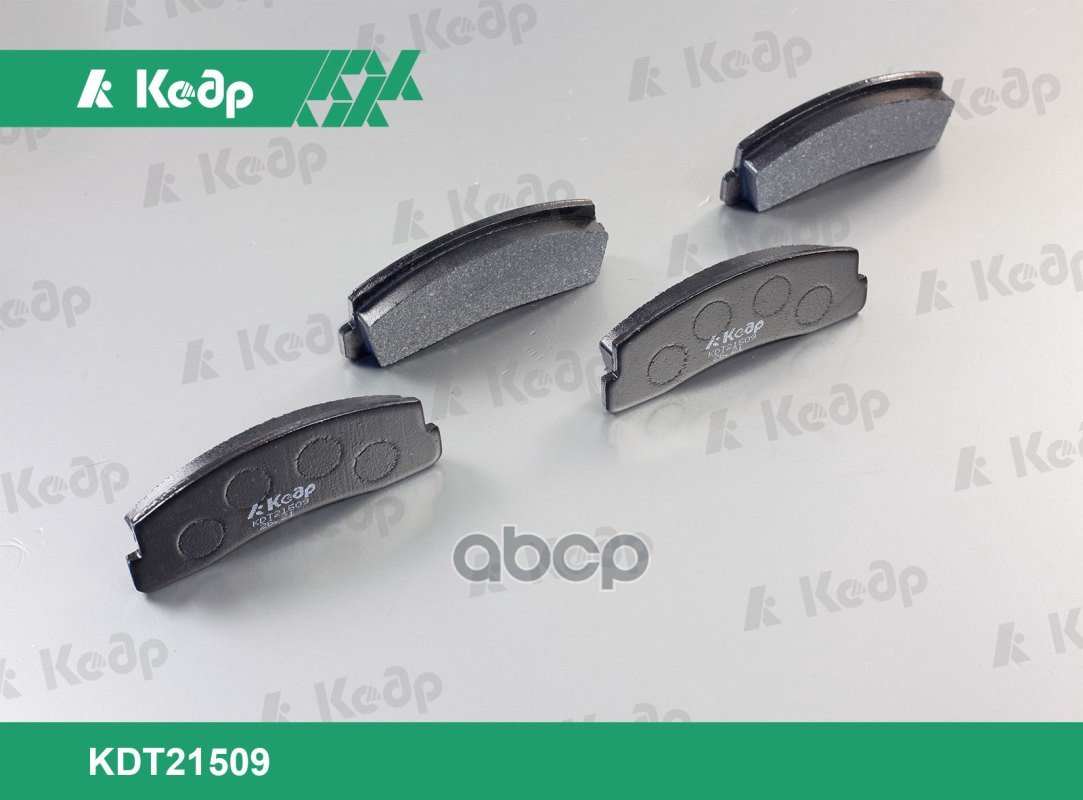 419 р. Колодка Тормозная Передняя Ваз 2121-21214, 2123 (К-Т) Кедр (2121-3501090) Кедр арт. KDT21509  с доставкой в г. Кемерово