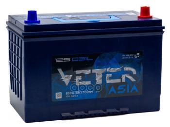 Аккумулятор 100 Veter Asia Прямая Полярность VETER арт. 3D316001AB030
