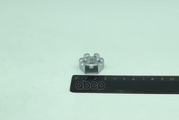 Гайка М16*1,5 Пальца Рул. Для АМ Газ 3302, 53  (Корончатая) (250979-П29) Красная Этна арт. 250979-П29