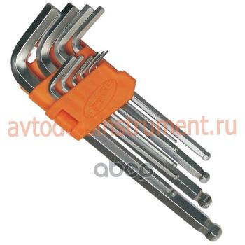 529 р. Набор Шестигранников 10 Предметов 1,5-12Мм Автоdело Professional 39150 АвтоDело арт. 39150  с доставкой в г. Кемерово. Увеличить фотографию 1