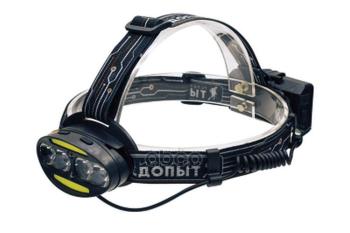 Фонарь Налобный Сибирский Следопыт Радиант 4-Led+2 Cob, Аккум.usb, 220В60 (Pf-Pfl-Hl38) СЛЕДОПЫТ арт. PF-PFL-HL38
