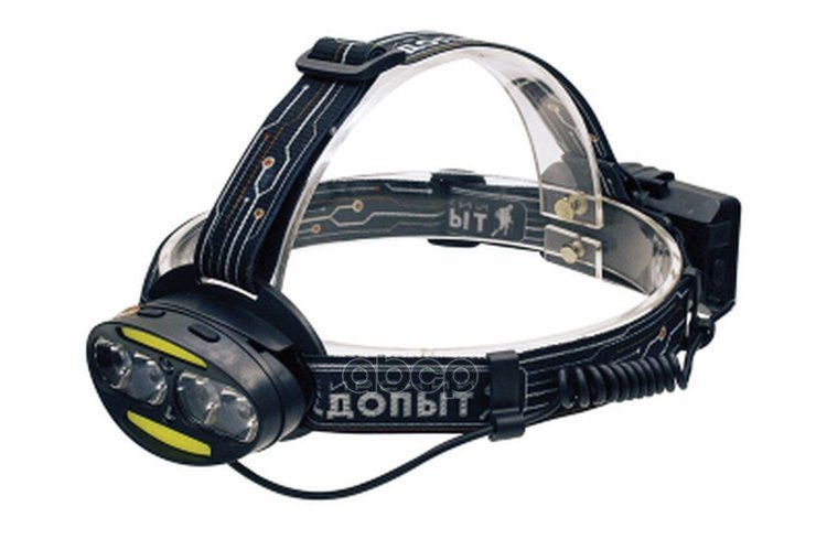 1 969 р. Фонарь Налобный Сибирский Следопыт Радиант 4-Led+2 Cob, Аккум.usb, 220В60 (Pf-Pfl-Hl38) СЛЕДОПЫТ арт. PF-PFL-HL38  с доставкой в г. Кемерово