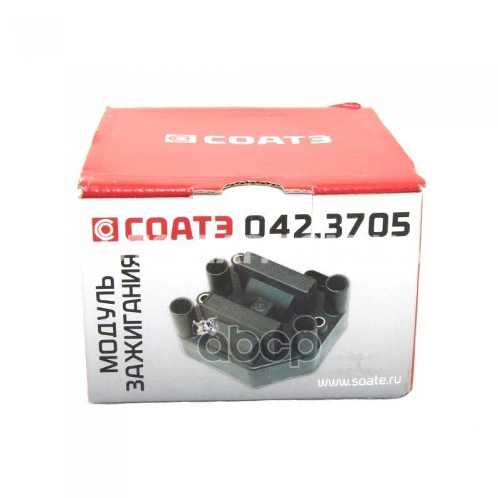 4 199 р. Катушка Зажигания Ваз 2108-2110   Соатэ (042.3705) СОАТЭ арт. 042.3705  с доставкой в г. Кемерово