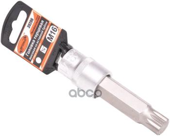 Головка Торцевая Со Вставкой Spline M16 (12) L=100 Мм Автоdело Professional (39206) АвтоDело арт. 39206
