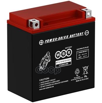 Аккумулятор  12V - 18 АЧ Wbr Mt (Ytx20ch-Bs) WBR арт. MT12-18-B