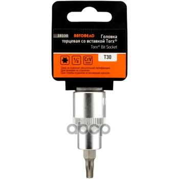Головка Торцевая Со Вставкой Torx T30 (12) L=55 Мм Автоdело (39330) АвтоDело арт. 39330