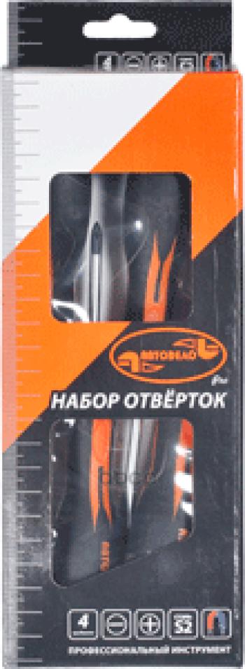 679 р. Набор Отверток 4 Предмета Автоdело Professional (39544) АвтоDело арт. 39544  с доставкой в г. Кемерово. Увеличить фотографию 2