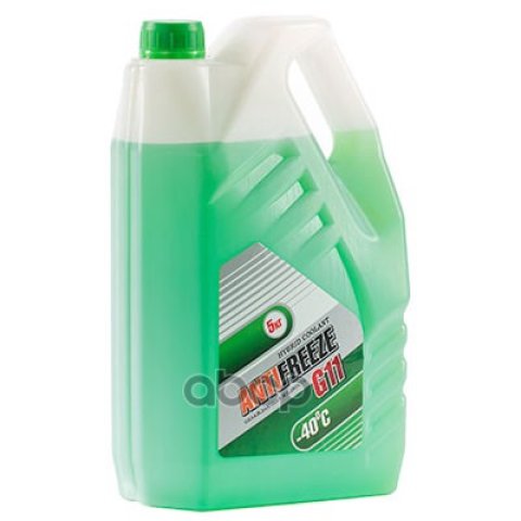 479 р. Антифриз Нафтахим Hybrid Coolant G11  (5 Кг) -40*С (Зеленый) Белая Канистра НафтаХИМ арт. 71020  с доставкой в г. Кемерово